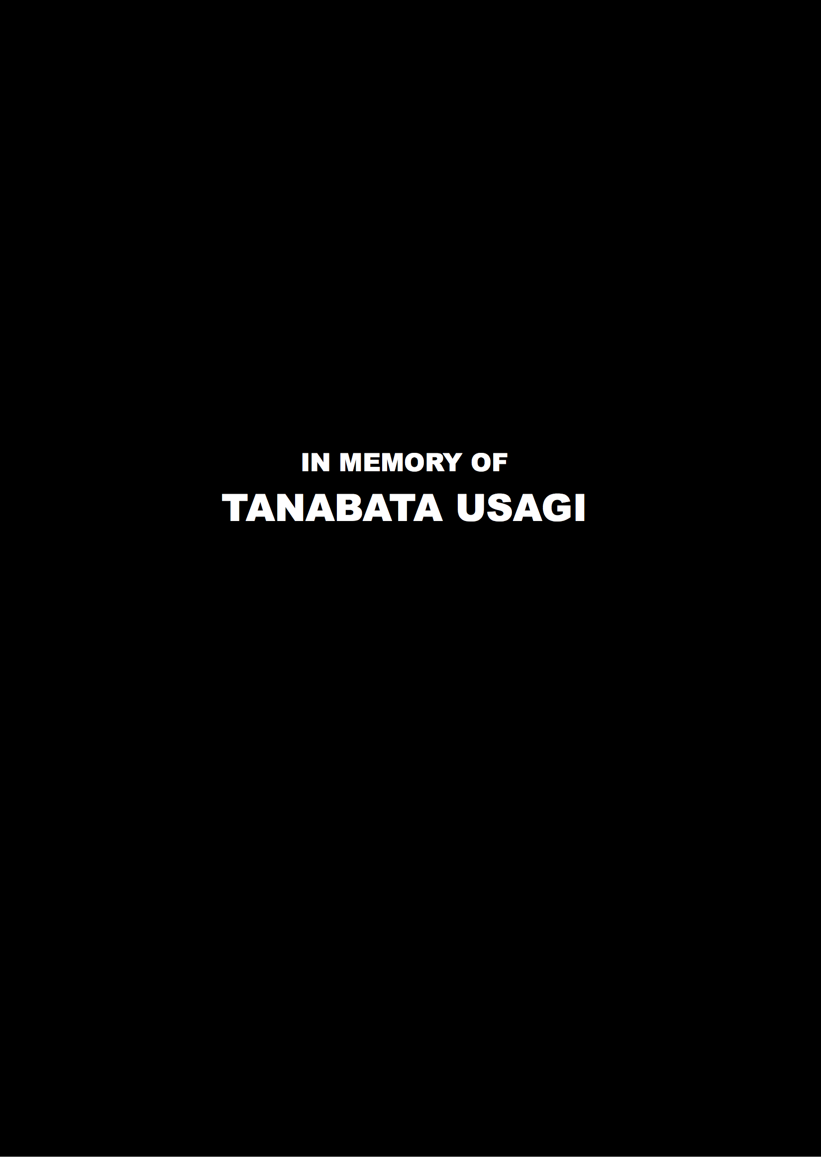 In Memory of Tanabata Usagi